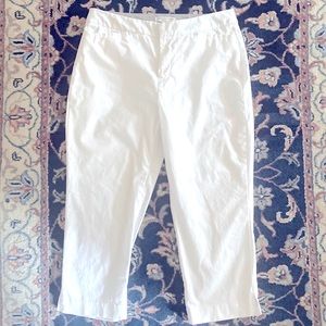 🌺White crop pants